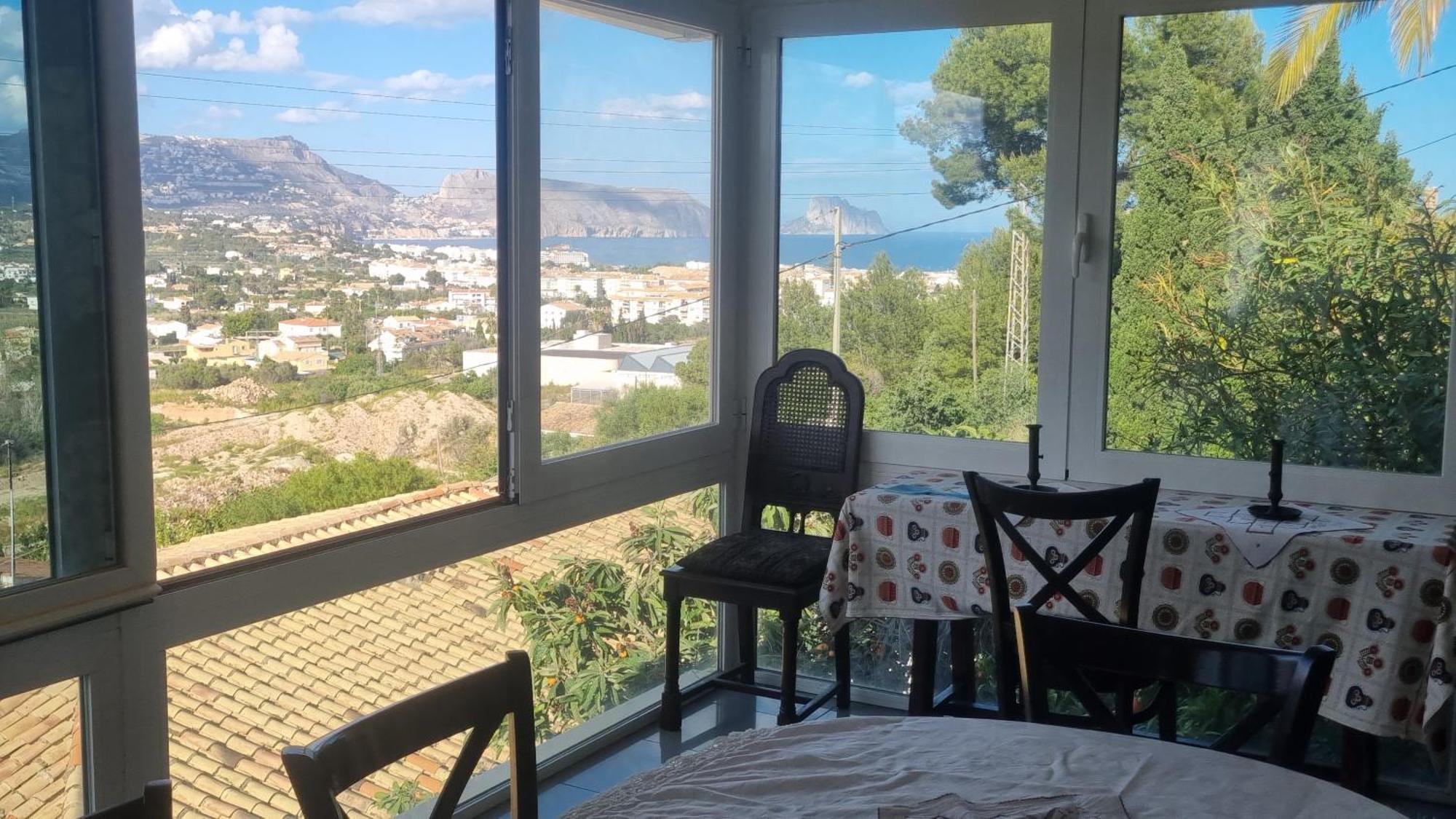 Haus Mit Pool Und Meerblick Altea Bagian luar foto