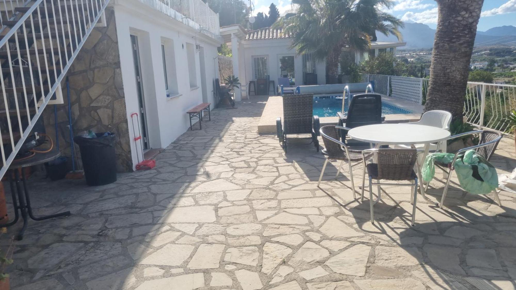 Haus Mit Pool Und Meerblick Altea Bagian luar foto