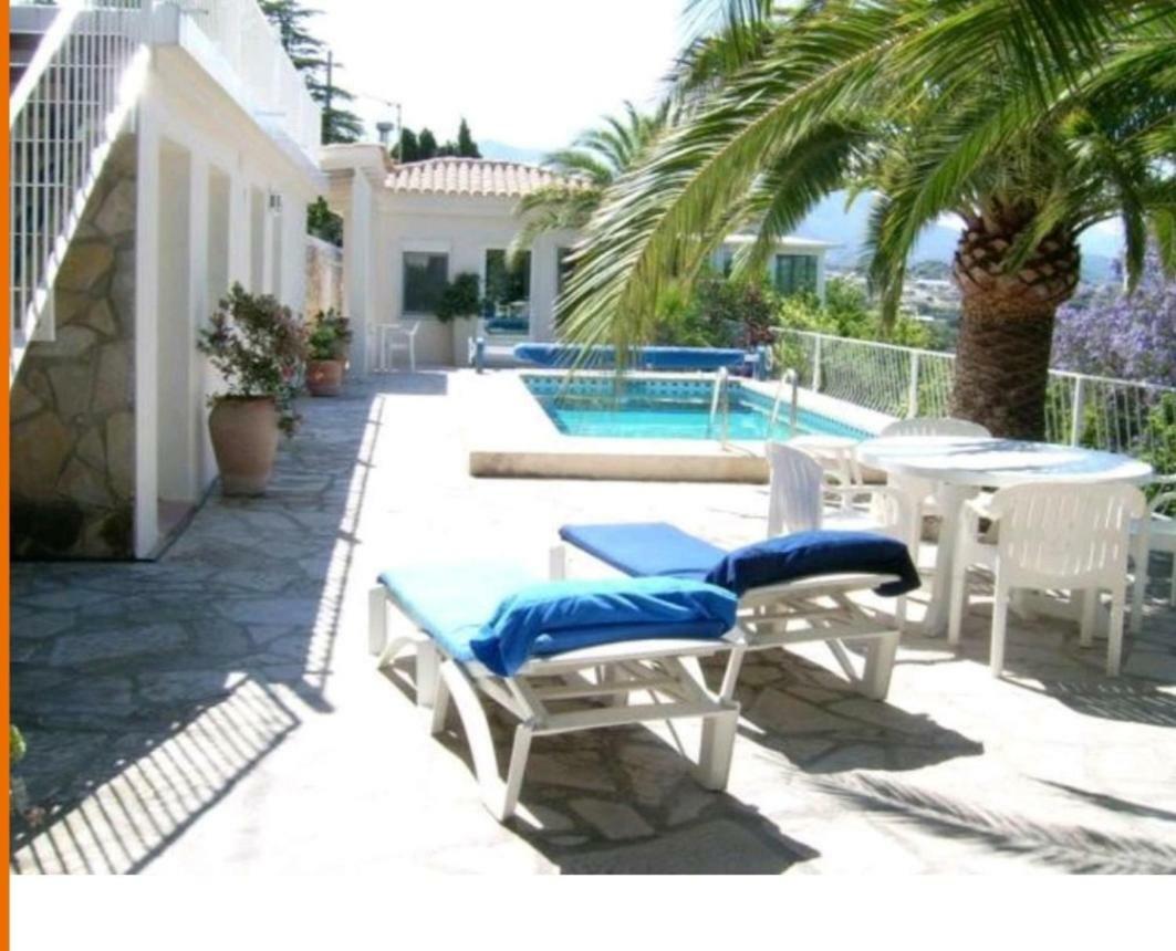 Haus Mit Pool Und Meerblick Altea Bagian luar foto
